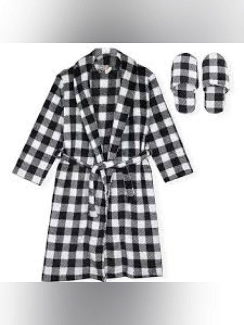 Sleep On It Boys Plush Flannel Fleece Collar Robe Set with Matching Slippers